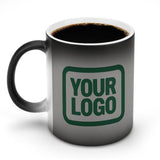 Custom Gray Green Magic Mug