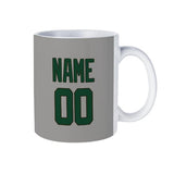 Custom Gray Green Mug