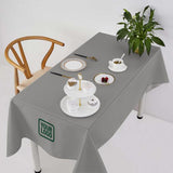 Custom Gray Olive Square Table Cloth