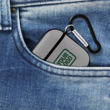 Custom Gray Green AirPods Case