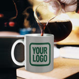 Custom Gray Green Mug