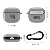 Custom Gray Green AirPods Case (3rd Generation)