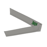 Custom Gray Emerald Green Headband