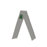 Custom Gray Emerald Green Headband