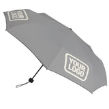 Custom Gray Cream Automatic Umbrella