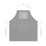 Custom Gray Cream Apron