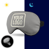 Custom Gray Cream Sleep Mask