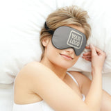 Custom Gray Cream Sleep Mask