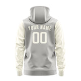 Custom Gray Cream Hoodie 0404030304B31803