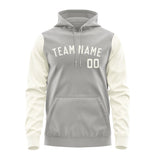 Custom Gray Cream Hoodie 0404030304B31803