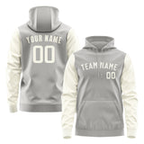 Custom Gray Cream Hoodie 0404030304B31803