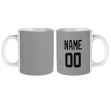 Custom Gray Black Mug