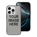 Custom Gray Black Phone Case