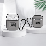 Custom Gray Black AirPods Case