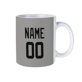 Custom Gray Black Mug