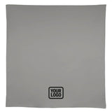Custom Gray Gray Square Table Cloth