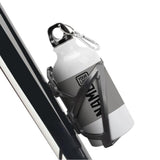 Custom Gray Black Sports Bottle