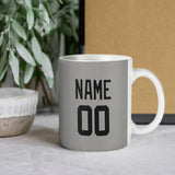 Custom Gray Black Mug