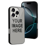 Custom Gray Black Phone Case