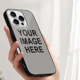 Custom Gray Black Phone Case