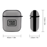 Custom Gray Black AirPods Case