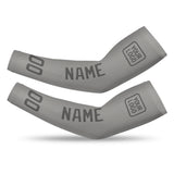 Custom Gray Dark Grey Arm Sleeve