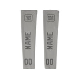 Custom Gray Dark Grey Arm Sleeve
