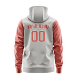 Custom Gray Copper Rose Hoodie 0404292904B31829