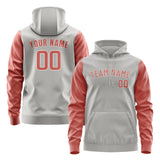 Custom Gray Copper Rose Hoodie