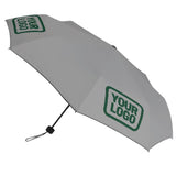 Custom Gray Green Automatic Umbrella