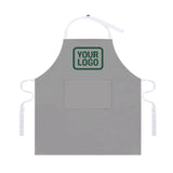 Custom Gray Green Apron