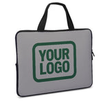 Custom Gray Green Laptop Bag