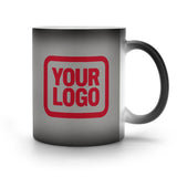 Custom Gray Red Magic Mug