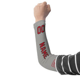Custom Gray Red Arm Sleeve