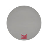 Custom Gray Red Round Table Cloth