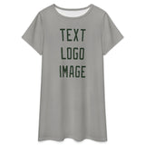 Custom Gray Dark Green Nachthemd