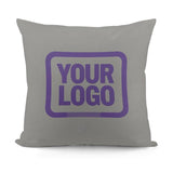 Custom Gray Light Purple Pillowcase