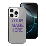 Custom Gray Light Purple Phone Case
