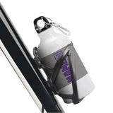 Custom Gray Light Purple Sports Bottle