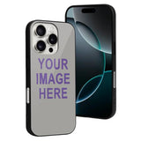 Custom Gray Light Purple Phone Case