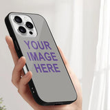 Custom Gray Light Purple Phone Case