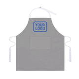 Custom Gray Sky Blue Apron