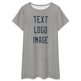 Custom Gray Blue Nachthemd