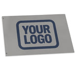 Custom Gray Blue Flag