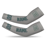 Custom Gray Blue Green Arm Sleeve