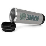 Custom Gray Blue Green Stainless Steel Water Cup