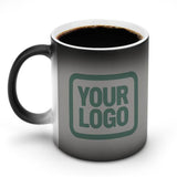 Custom Gray Blue Green Magic Mug