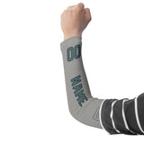 Custom Gray Blue Green Arm Sleeve