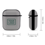 Custom Gray Blue Green AirPods Case