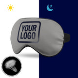 Custom Gray Navy Sleep Mask